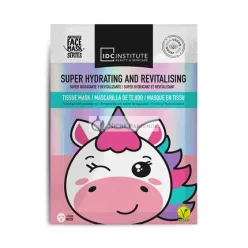 Befeuchtende und revitalisierende Einhorn-Stoffmaske