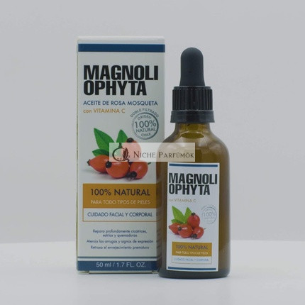 Magnoliophyta Hagebuttenöl und Vitamin C Gesichts- und Körperöl 50ml