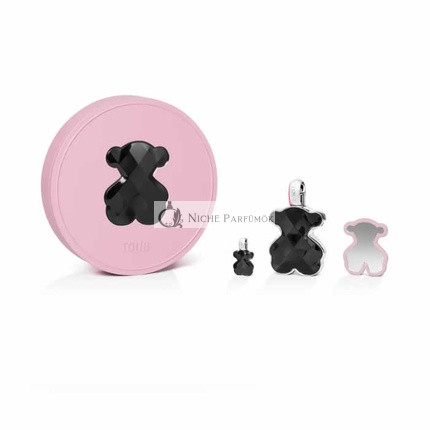 Tous Loveme The Onyx Parfum Spray - Set von 3, 90ml