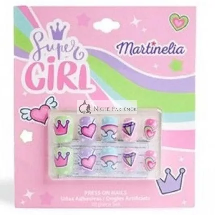 Martinelia Szuper Lány Körömmatricák Gyerekeknek
