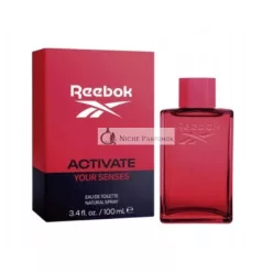 Reebok Herren Activate Your Senses Eau De Toilette, 100 ml