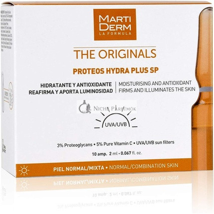 MARTIDERM The Originals Proteos Hydra Plus Sp Ampullák 10 X 2 Ml