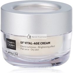   MARTIDERM Platinum Gf Vital Age Nappali Krém Száraz Bőrre, 50 ml