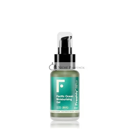 Freshly Cosmetics Pazifischer Ozean Feuchtigkeitscreme für fettige und Mischhaut, 50 ml