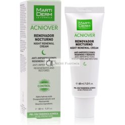 Martiderm Acniover Renováló Éjszakai Krém, 40ml