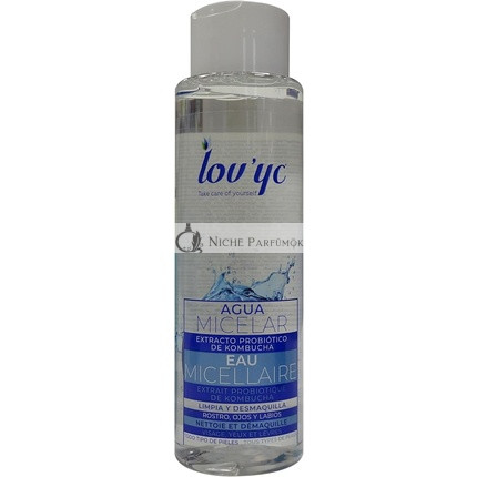 LOVYC Probiotikus Kombucha Micellás Víz Arcra, Szemekre és Ajkakra 500ml