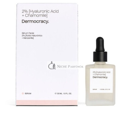 Dermocracy Szemápoló Unisex 2% [Hialuronsav + Kamilla] Arc Szérum 30ml