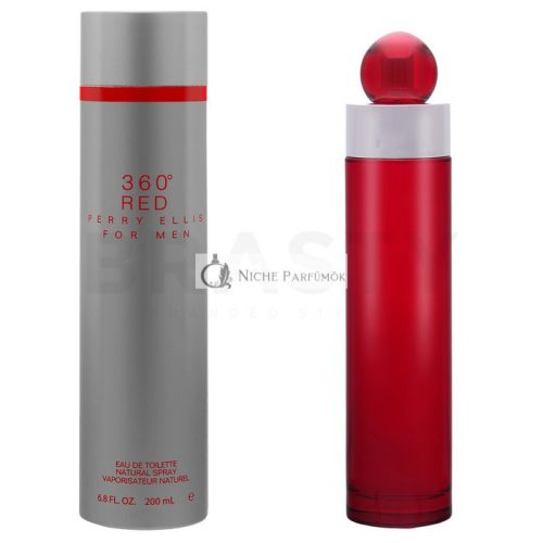 Perry Ellis 360 Red Eau de Toilette für Herren 200 ml