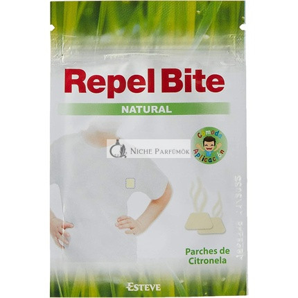 Repel Bite Natural 24 Citronella Insektenabwehr-Pflaster - Mehr Natürlicher Schutz - Wirkung bis zu 8-12 Stunden - Für Kinder und Erwachsene mit den Sensibelsten Haut