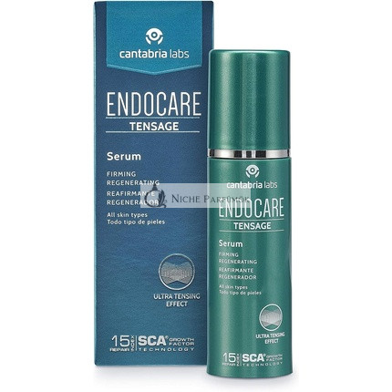 Endocare Tensage Serum 30ml Leistungsstarkes Anti-Aging und Faltenserum Klinisch Bewährte Medi-Grade Lösung zur Reduzierung von feinen Linien und Falten