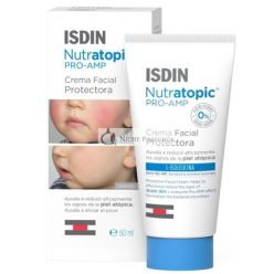 Isdin Nutratopic Pro-AMP Arckrém Atópiás Bőrre 50ml