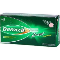 Berocca Boost 30 pezsgőtabletta Guaranával