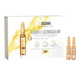   ISDIN Isdinceutics Flavo-C Ultraglican Antioxidáns Napi Szérum 30 Ampulla