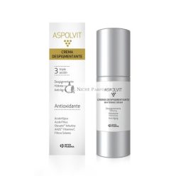   Aspolvit Antioxidáns Arctisztító Depigmentáló Krém Vitaminokkal, Aloe Verával és Citromsavval, 30ml