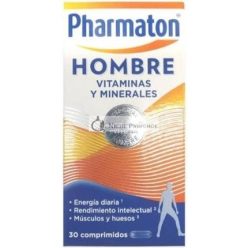   Pharmaton Férfi Vitaminok és Ásványi Anyagok, 30 Tabletta