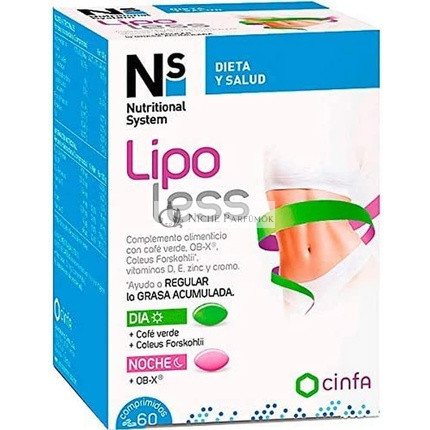 Nutritional System Lipoless 60 Tabletta