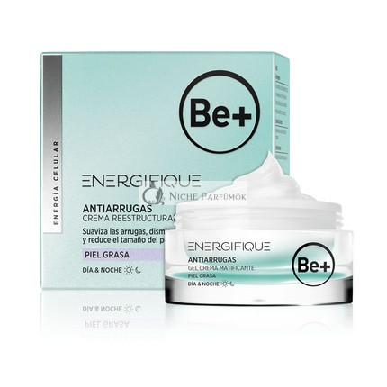 Be+ Energifique Ránctalanító Krém Zsíros Bőrre, 50ml