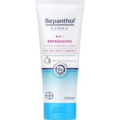   Bepanthol Derma Repair Testápoló Krém Azonnali és Hosszantartó Hidratálás Nagyon Száraz és Érzékeny Bőrre, 200ml