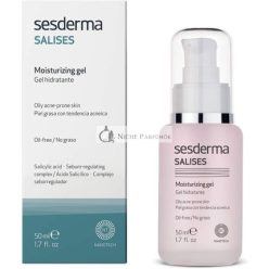   Sesderma Salises Hidratáló Zselékrém Kombinált Pattanásos Bőrre, 50ml