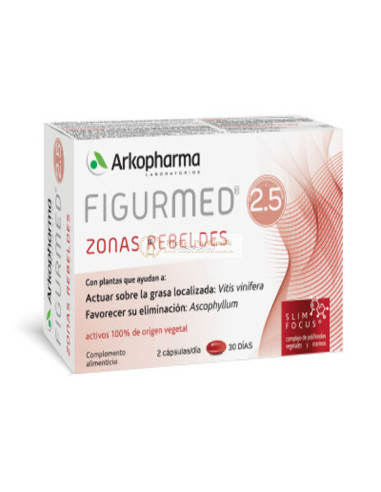 Sesderma Arkopharma Figurmed Rebel Zones 60 Kapseln