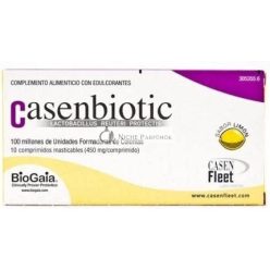 Casenbiotic 10 db Limon ízű Rágótabletta