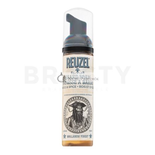 Reuzel Beard Foam Wood & Spice Schaumconditioner Bartöl 70 ml