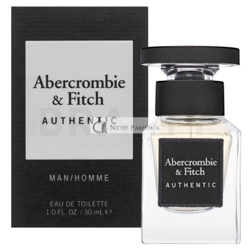 Abercrombie & Fitch Authentic Man Eau de Toilette férfiaknak 30 ml