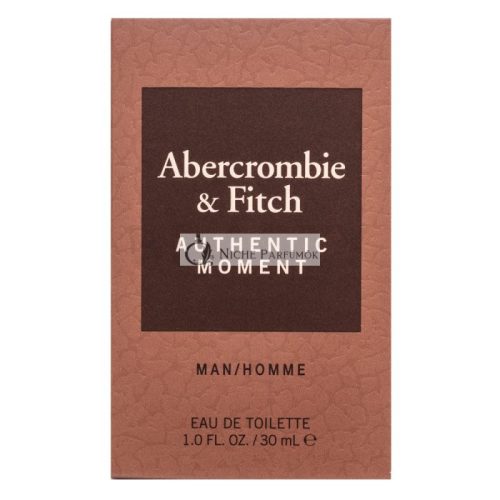 Abercrombie & Fitch Authentic Moment Man Eau de Toilette férfiaknak 30 ml