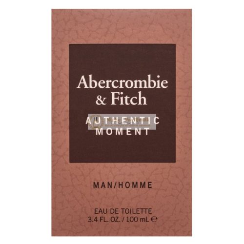 Abercrombie & Fitch Authentic Moment Man Eau de Toilette férfiaknak 100 ml