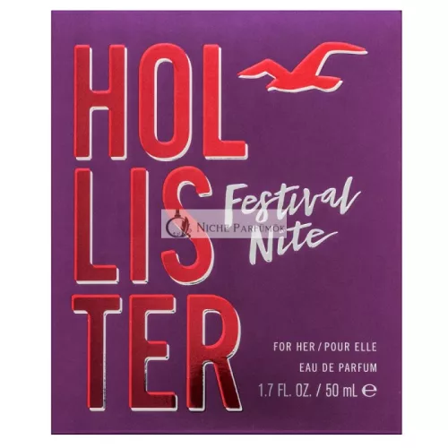 Hollister Festival Nite for Her Eau de Parfum für Damen 50 ml