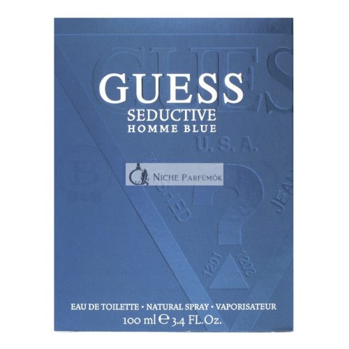Guess Seductive Homme Blue Eau de Toilette férfiaknak 100 ml