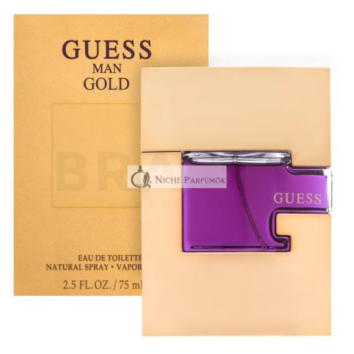 Guess Guess Gold Eau de Toilette férfiaknak 75 ml