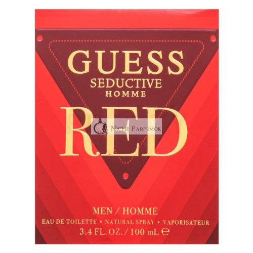 Guess Seductive Red Eau de Toilette férfiaknak 100 ml