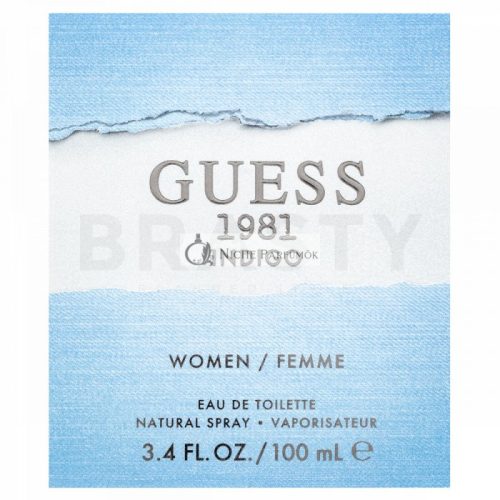 Guess 1981 Indigo Eau de Toilette nőknek 100 ml