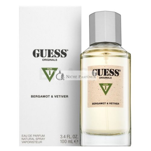 Guess Originals Type 1 Bergamot & Vetiver Eau de Parfum uniszex 100 ml