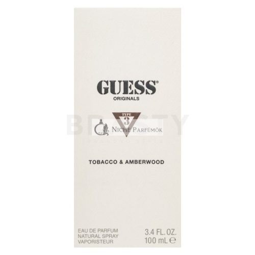 Guess Originals Type 3 Tobacco & Amberwood Eau de Parfum uniszex 100 ml