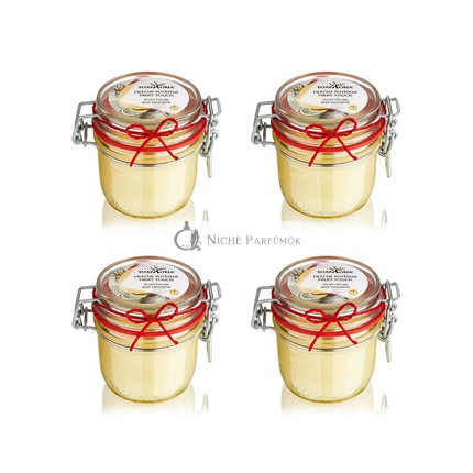 Bio Milky Touch Körperpeeling Natürlicher Peeling für glatte Haut, 250ml - Packung mit 4