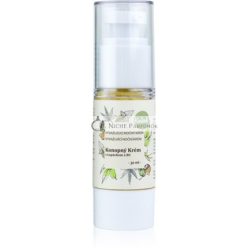   Kvitok Cannabis Olajjal és Burdock-kal készült Éjszakai Krém Zsíros Bőrre - 30 ml