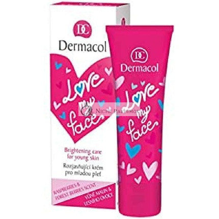 Dermacol Love My Face Fiatal Bőr Világosító Ápolás
