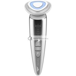   ETA Galvanisches Gesichtsgerät Faltenentfernung 5 Modi Photon-Therapie Rot- und Blaulicht Negative Ionisation Anti-Aging Gegen Falten