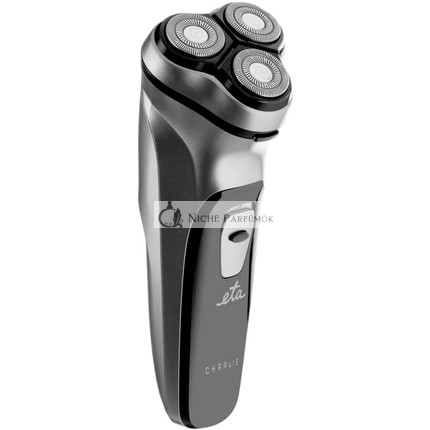 ETA Herrenrasierer Charlie 2in1 mit 3,7V Li-Ion Akku und neigbarem Trimmer - Bis zu 90 Minuten Laufzeit, 500 g