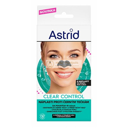 Astrid Klare Kontroll-Pflaster gegen Mitesser - 6 Stück