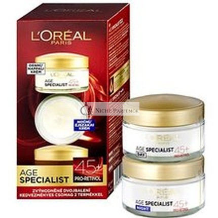L'Oréal Paris Age Specialist 45 Nappali és Éjszakai Krém Szett SPF20 50ml + 50ml