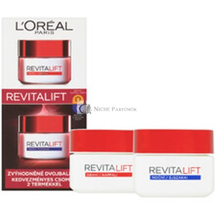 L'Oreal Revitalift Nappali és Éjszakai Krém - Kedvezményes Kettős Csomagolás