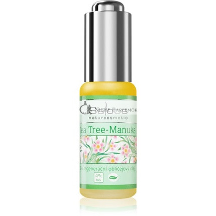 Saloos Bio Hautöle Teebaum & Manuka Beruhigendes und Regenerierendes Öl - 20 ml, für Akneanfällige Haut