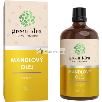 Green Idea Mandula Bőrolaj - Hidegen Préselt, 100 ml