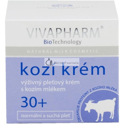 Vivaco Vivapharm Kecsketej Tápláló Arckrém 50ml