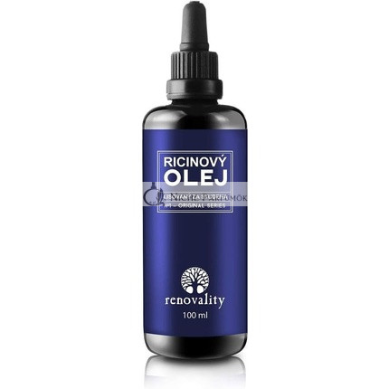 Rizinusöl kaltgepresst 100ml mit Pipette, Renovality, Tschechische Republik