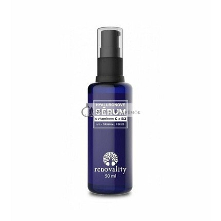 Renovality Eredeti Sorozat Hyaluronsav Szérum C- és B3-vitaminnal, 50ml