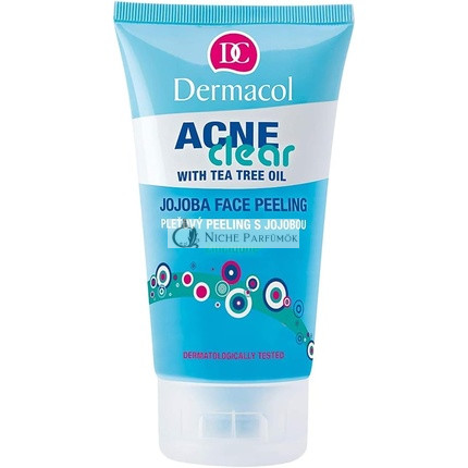 Dermacol ACNEclear Jojoba Face Peeling reinigendes Nährgel mit Peeling-Wirkung 150 ml